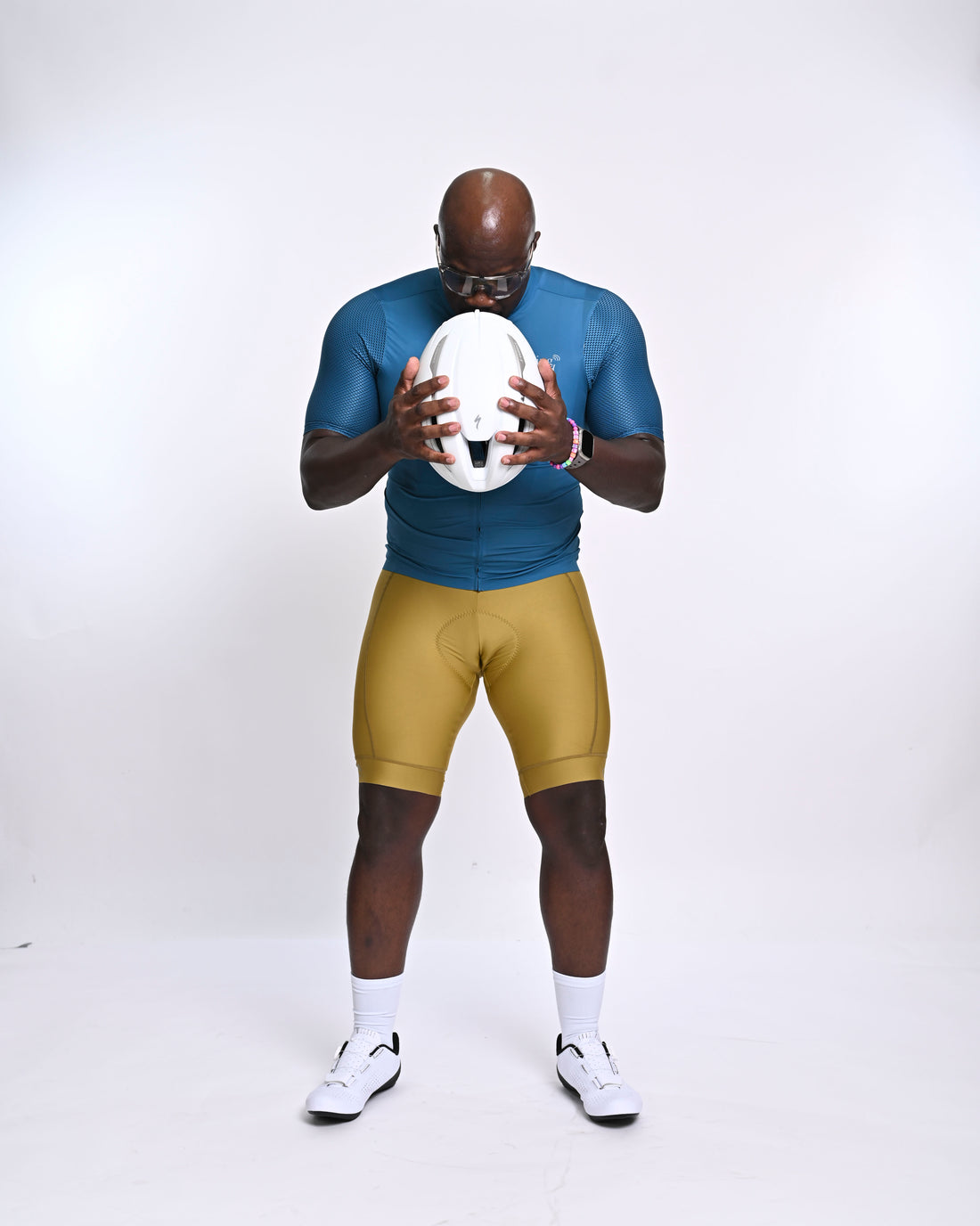 Men's Majestic Blue Performance Cycling Jersey