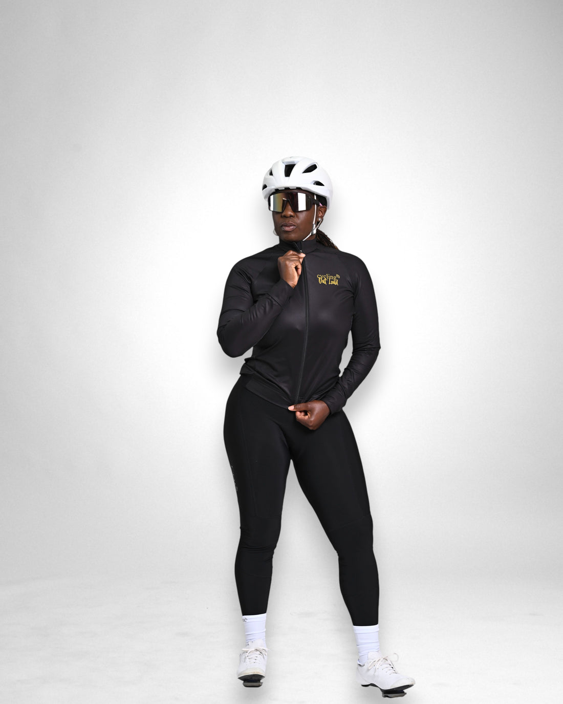 Women's Black Thermal Performance Jersey