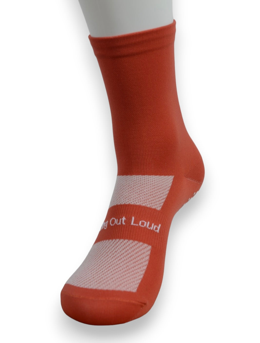 Coral Bliss Compression Cycling Socks