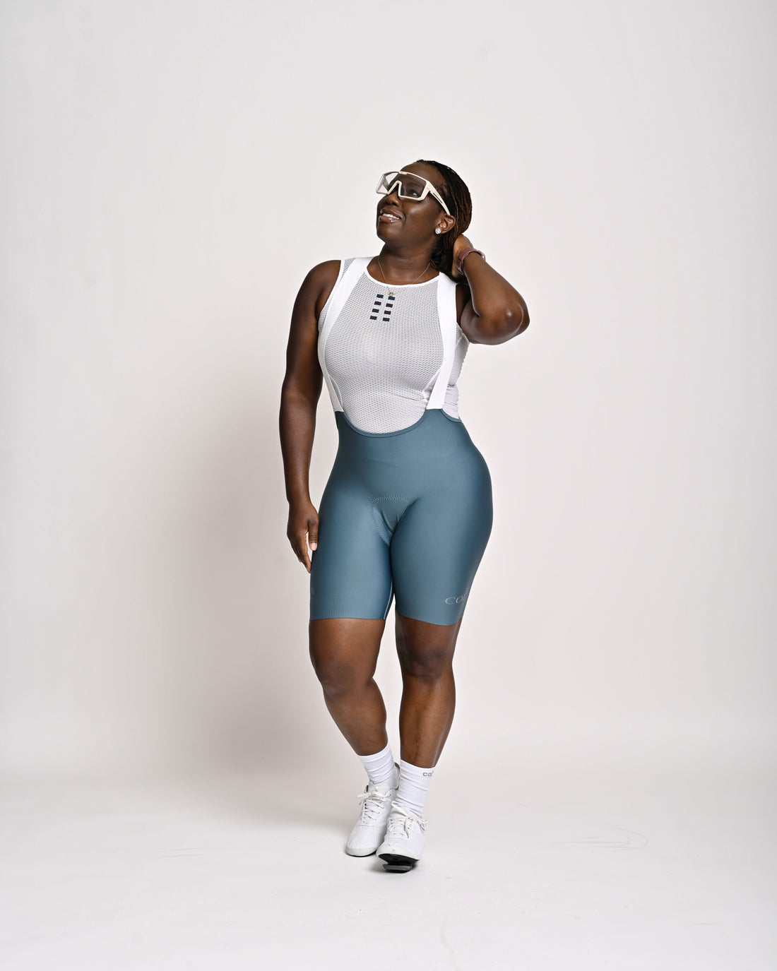 Women's Quick-Dry Spearmint Seamless Cycling Bibs