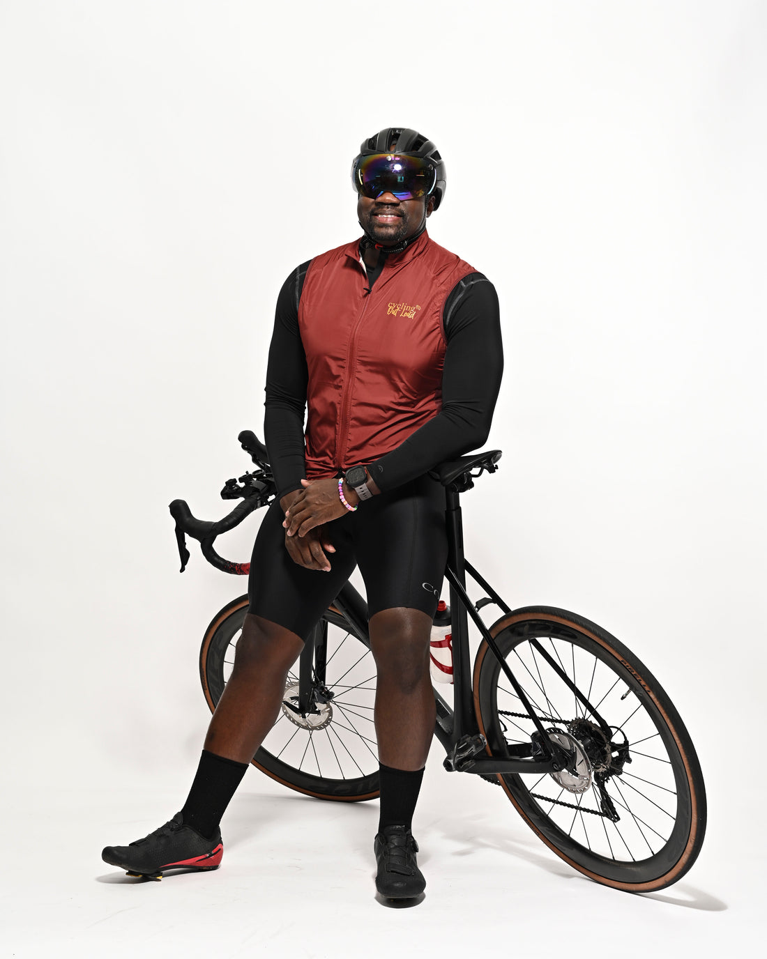 Men's Crimson Cycling Vest/Gilet